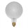 Merkur Glühbirne G120 Globe 40W E27 Eiskristall klar 40 Watt Glühlampe warmweiß dimmbar