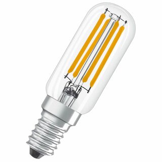 Osram LED Filament Leuchtmittel T26 Röhre 4W = 40W E14 klar FS 470lm warmweiß 2700K