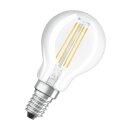 2 x Osram LED Filament Leuchtmittel Tropfen P45 4W = 40W E14 klar 470lm warmweiß 2700K