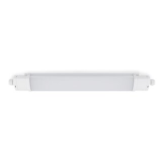 Smartwares LED Linear Leuchte Unterbauleuchte 51cm Weiß IP65 15W 1200lm Neutralweiß 4000K verbindbar