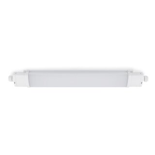 Smartwares LED Linear Leuchte Unterbauleuchte 51cm Weiß IP65 15W 1200lm Neutralweiß 4000K verbindbar