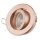 Heitronic Einbauleuchte rund Roségold max. 35W GU5,3 ohne Leuchtmittel schwenkbar mit Bajonettverschluss