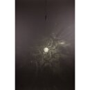 Heitronic LED Mini-Pendelleuchte Kugel Naomi Weiß Ø8cm Batteriebetrieben 3 x AAA 1,5V mit Schalter