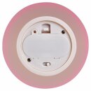 2er-Set Heitronic LED Wachskerzen Flackerkerzen Rosa Tabby warmweiß für 2 x LR14 Batterie mit Schalter