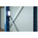 Heitronic LED Karabinerleuchte Darian schwarz/blau 0,5W...