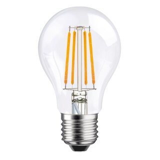 LED Filament Leuchtmittel Birnenform 4W = 40W E27 klar 470lm warmweiß 2700K