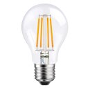 LED Filament Leuchtmittel Birnenform 4W = 40W E27 klar...