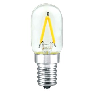 LED Filament Leuchtmittel T22 Röhre 1,5W E14 klar 180lm 827 warmweiß 2700K