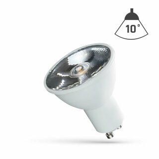 Spectrum LED Leuchtmittel Reflektor 6W = 30W GU10 480lm 840 neutralweiß 4000K Spot 10°