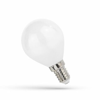 Spectrum LED Leuchtmittel Tropfen 6W = 60W E14 matt 750lm warmweiß 2700K 300°