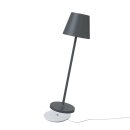 LED Akku Tischleuchte Anthrazit IP54 2,2W 190lm...
