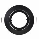 Einbaustrahler Schwarz schwenkbar 68mm max. 50W...