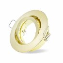 Einbaustrahler Gold rund schwenkbar 68mm max. 50W...