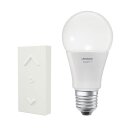 Osram LED Smart+ Birne Color Kit 10W = 60W E27 matt 800lm RGBW 2700K-6500K ZigBee Dimmbar mit Fernbedienung