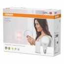 Osram LED Smart+ Birne Color Kit 10W = 60W E27 matt 800lm RGBW 2700K-6500K ZigBee Dimmbar mit Fernbedienung