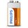 Philips LongLife Batterie 9V 6F22 Kohlenstoff Zink