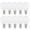 10 x LED Filament Leuchtmittel Tropfen Kugel G45 1W E14...