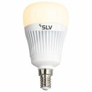 SLV LED Smart Leuchtmittel PLAY WiZ C35 6,8W E14 matt 400lm CCT 2700K-6500K dimmbar Google & Alexa WLAN