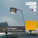 SLV LED Smart Leuchtmittel PLAY WiZ C35 6,8W E14 matt 400lm CCT 2700K-6500K dimmbar Google & Alexa WLAN