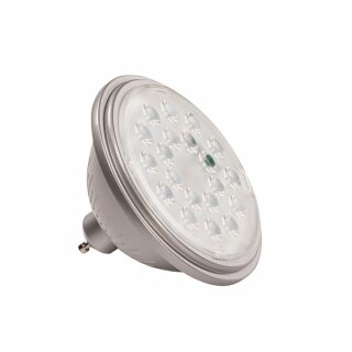 SLV LED Smart Leuchtmittel VALETO© QPAR111 silbergrau 9,5W GU10 765lm CCT 2700K-6500K 25° dimmbar