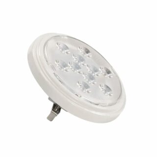 SLV LED Leuchtmittel Reflektor QR111 9W G53 12V 720lm 827 warmweiß 2700K Spot 13°