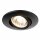 SLV LED Einbaustrahler Easy-Install Slim DL schwarz schwenkbar extra flach 6,2W 480lm 840 neutralweiß 4000K IP44 35° dimmbar