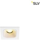 SLV LED Deckeneinbauleuchte RENISTO DL Downlight eckig weiß schwenkbar 29W 2500lm warmweiß 3000K 40° dimmbar