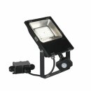 SLV LED Strahler Wandleuchte ZITRA FLOOD SENSOR schwarz...