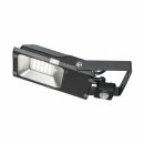 SLV LED Strahler Wandleuchte ZITRA FLOOD SENSOR schwarz 30W 3300lm neutralweiß 4000K IP44 Bewegungsmelder