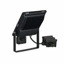 SLV LED Strahler Wandleuchte ZITRA FLOOD SENSOR schwarz 30W 3300lm neutralweiß 4000K IP44 Bewegungsmelder