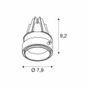 SLV LED Modul AIXLIGHT© PRO50 12,3W 1185lm neutralweiß 4000K grau/schwarz 50°