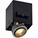 SLV Modul AIXLIGHT© PRO 50 QR-C51 Move silbergrau/schwarz schwenkbar