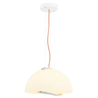 SLV LED Pendelleuchte rund Ø445mm BRENDA weiß Alu 21W 2000lm warmweiß 3000K dimmbar