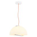 SLV LED Pendelleuchte rund Ø445mm BRENDA weiß Alu 21W 2000lm warmweiß 3000K dimmbar