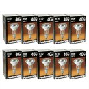 10 x Paulmann Reflektor Glühbirne R50 40W Glühlampe E14...