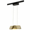 SLV 1-Phasen LED Pendelleuchte WAVE PENDANT messing/gold...