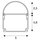 SLV Industrie-Profil GLENOS Dome Weiß matt 2m mit gewölbter Abdeckung