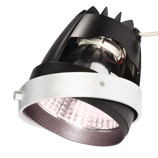 SLV COB LED Modul für AIXLight Pro Einbaurahmen Weiß matt schwarz 26W 1300lm warmweiß 3600K 70°
