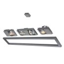 SLV Basisrahmen für AIXLIGHT PENDANT SYSTEM Silbergrau 110x22,5cm