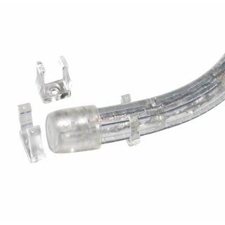 100 x SLV Befestigungsclips für LED PENLIGHT© Pro Lichtschlauch Halter
