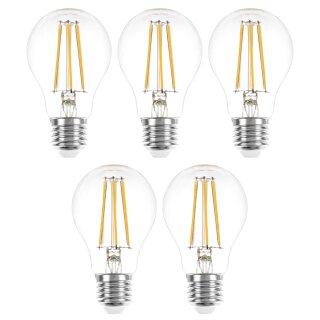 5x PHILIPS LED Lampe 3 Watt Tropfen Filament Faden Glühlampe Glühbirne dimmbar 