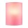 SLV Wand Leuchtenschirm FENDA Halbschirm Lampenschirm Textil Pink