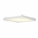 SLV Wand- & Deckenleuchte GRILL UNI T16 eckig weiß für 4 x 24W G5/ T5 Röhre ohne Leuchtmittel