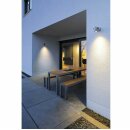 SLV Außenleuchte Wand- & Deckenlampe CV-SPOT QPAR51 edelstahl IP44 bis 4W GU10 schwenkbar