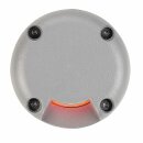 SLV Abdeckung für LED PLOT ROUND Abdeckung 1 Slot Aluminium silbergrau