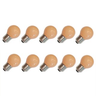 10 x Tropfen Softone Flame Terracotta 25W E27 Glühbirne...