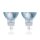 2 x Philips Halogen Leuchtmittel MR11 Reflektor 35W GU4 12V 430lm warmweiß 3000K 4000h dimmbar flood 30°