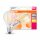 Osram LED Filament Leuchtmittel Birnenform 12W = 100W E27 klar 1521lm 827 warmweiß 2700K DIMMBAR