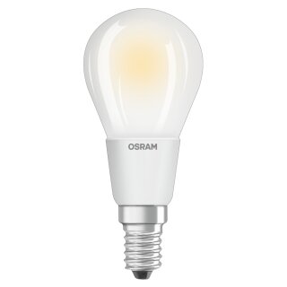 Osram LED Filament Leuchtmittel Tropfen 6W = 60W E14 matt 806lm neutralweiß 4000K DIMMBAR