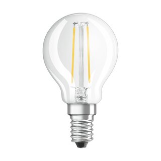 Bellalux LED Classic P40 Filament Lampe E14 Leuchtmittel 4W=40W Warmweiß matt 